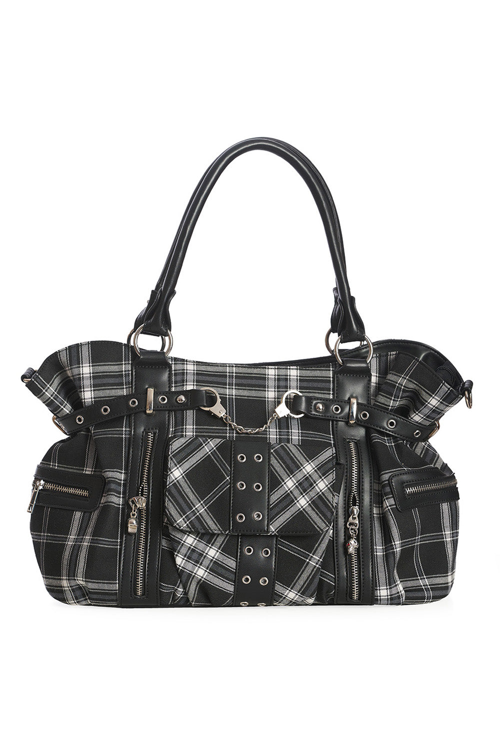 Banned Alternative Black/White Rise Up Bag
