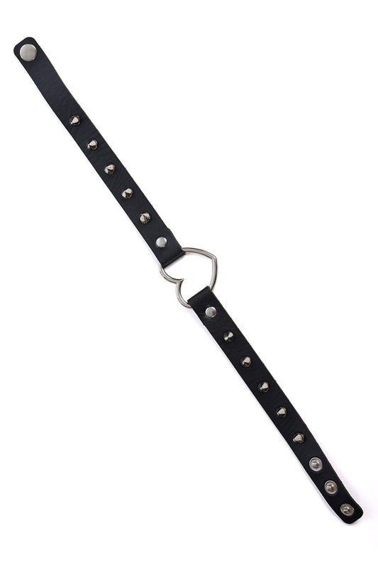 Banned Alternative Black Saki Heart Chocker