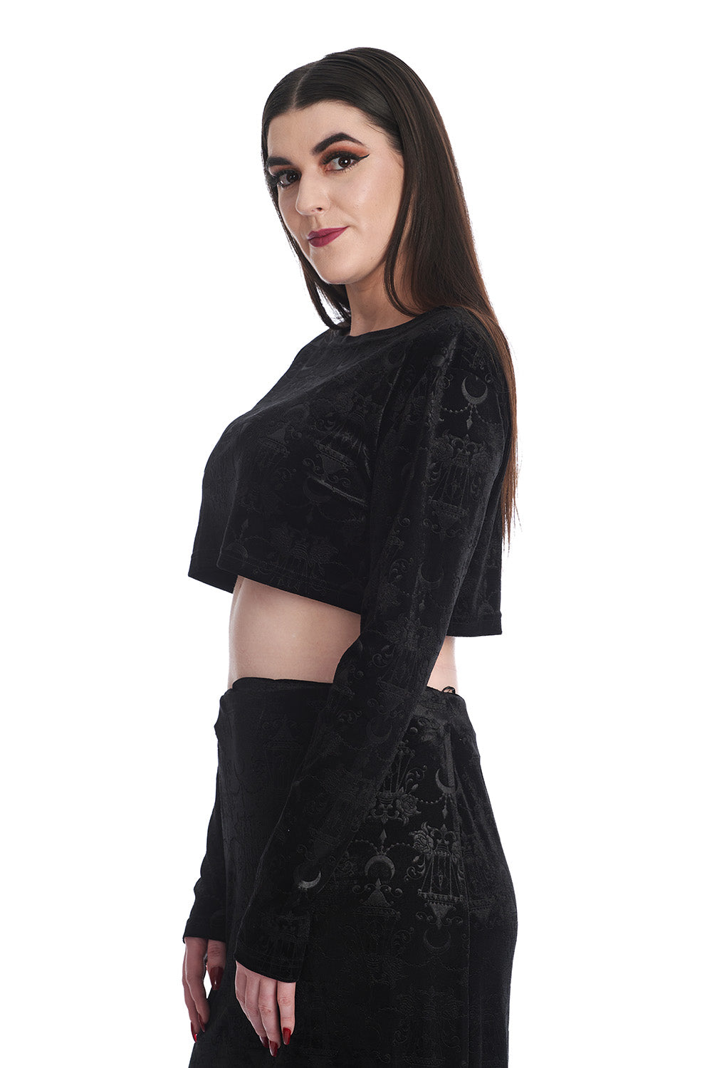 Banned Alternative CHANDELIER CROP TOP