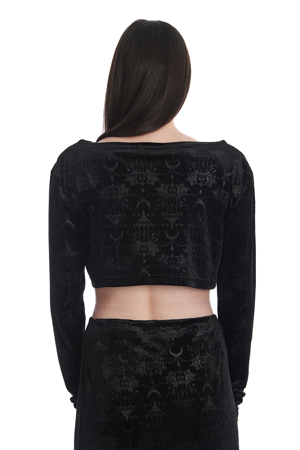 Banned Alternative CHANDELIER CROP TOP