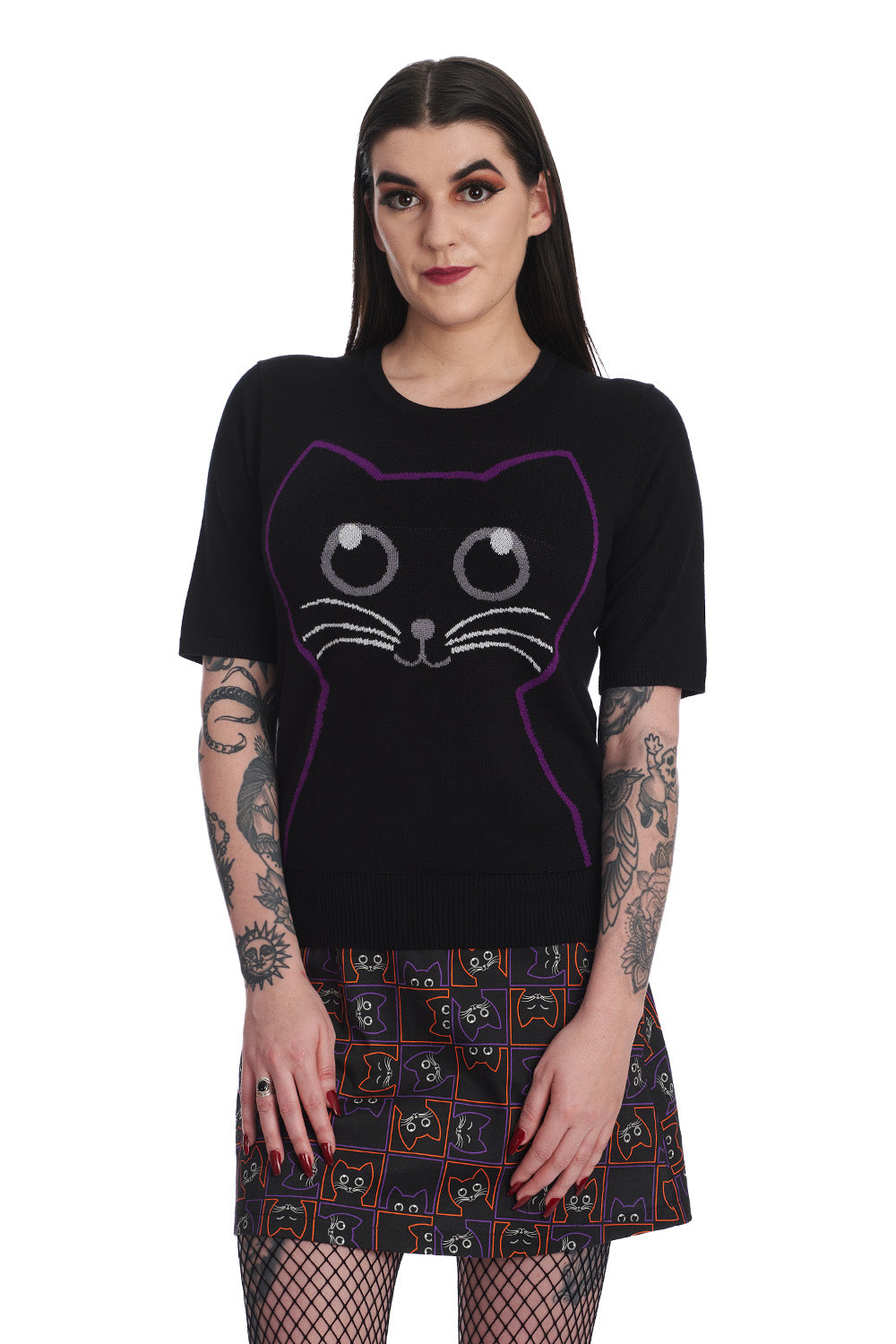 Banned Alternative KITTY CAT JUMPER