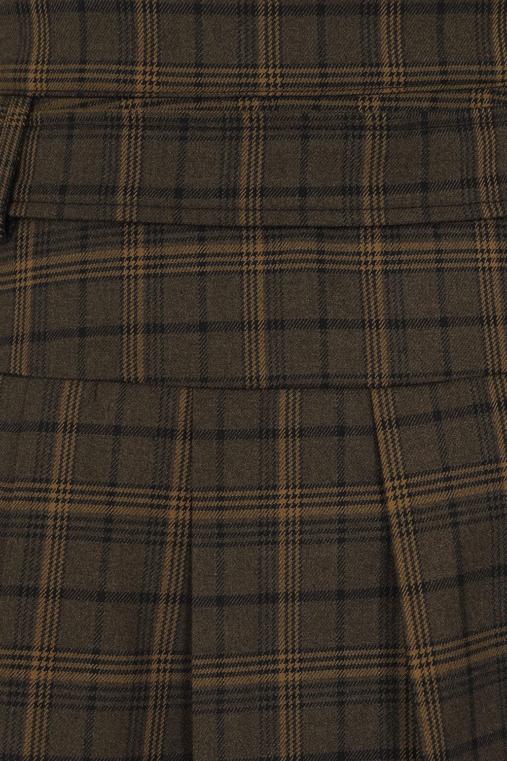 Banned Alternative Olive Just A Girl Mini Skirt