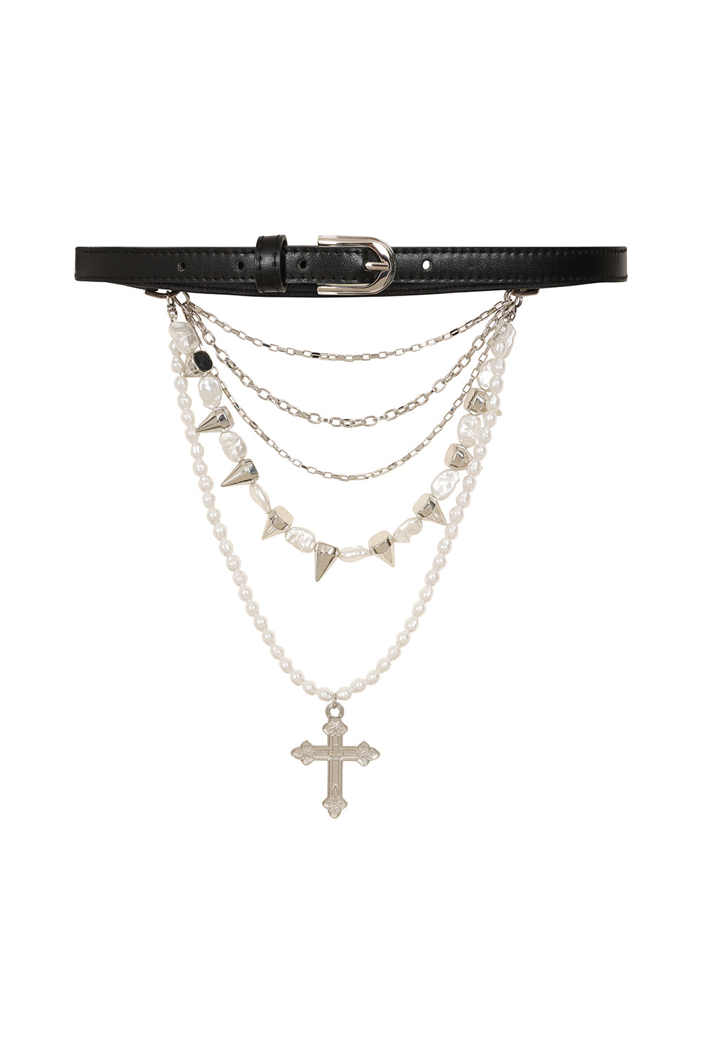 Banned Alternative Black Divine Edge Belt