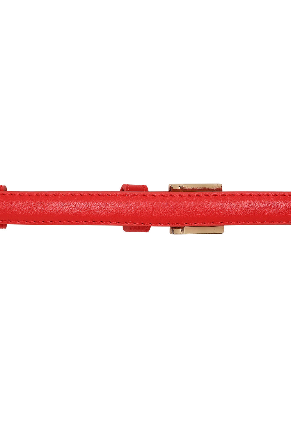 BANNED Kate Belt Classic Retro Slim Belt with Buckle Closure