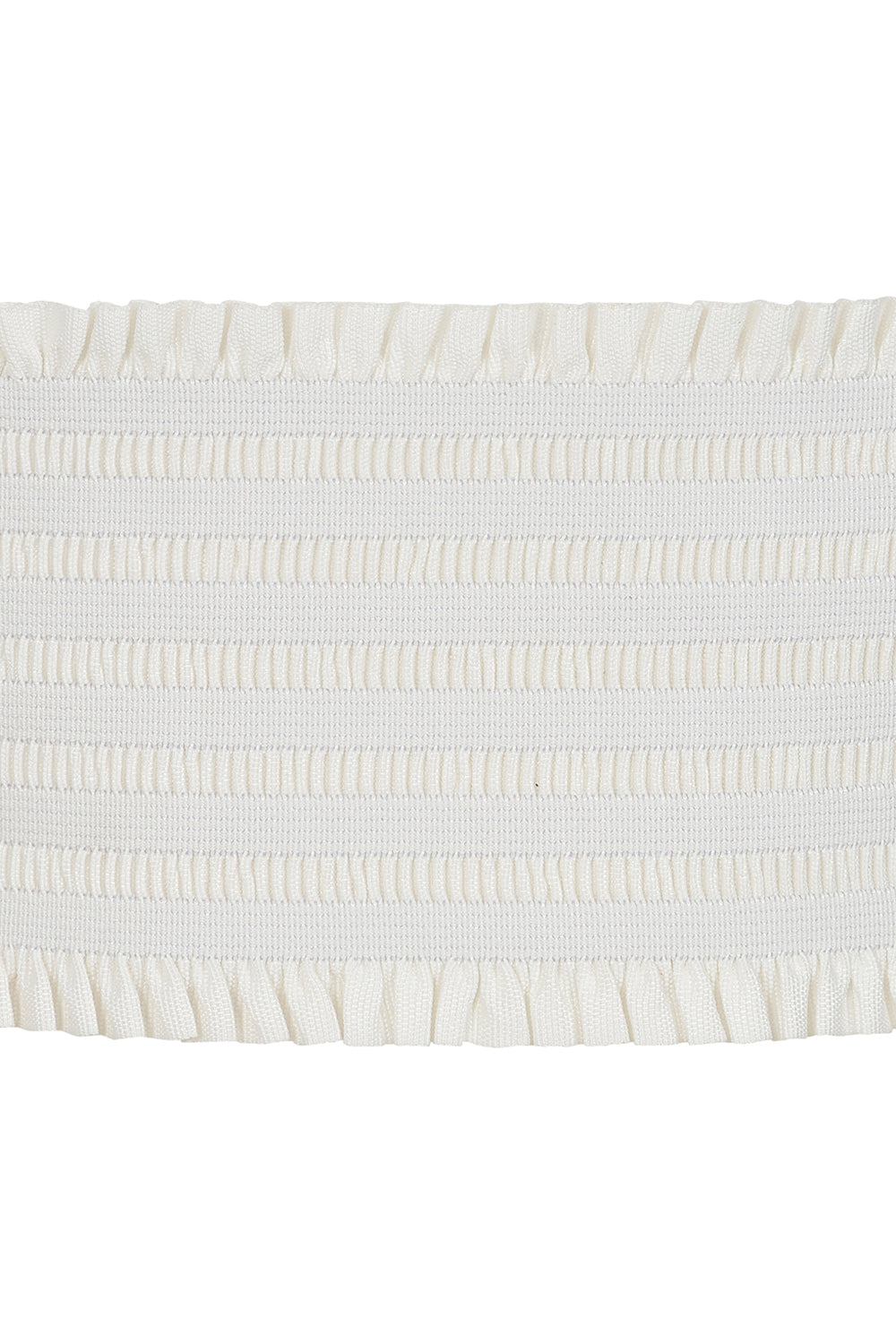 BANNED Shady Gal Elastic Belt Wide Elasticated Belt with Frill Edge Detailing