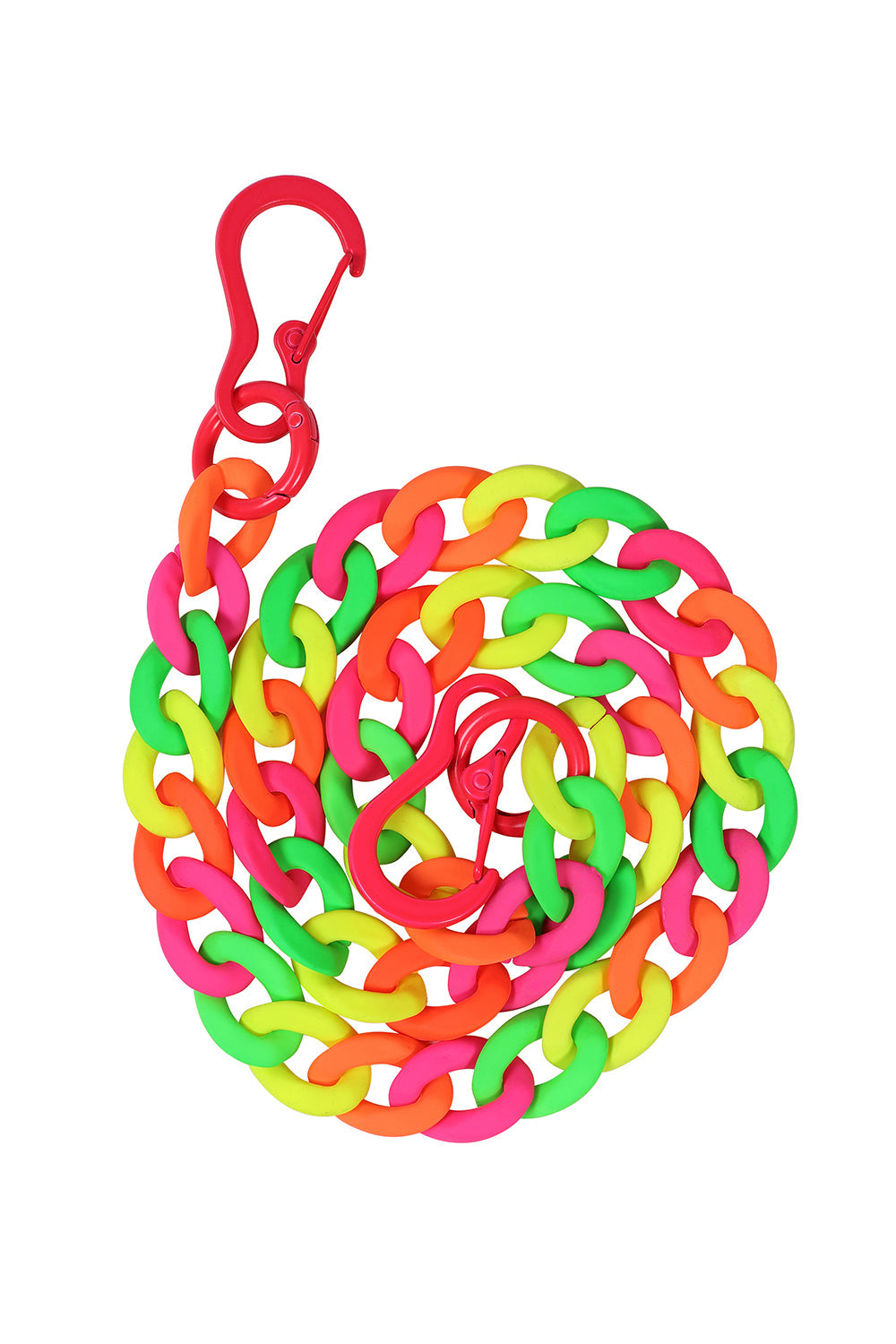 BANNED Neon Riot Trouser Chain Bold Neon Chain Accessory for Alternative Fashion