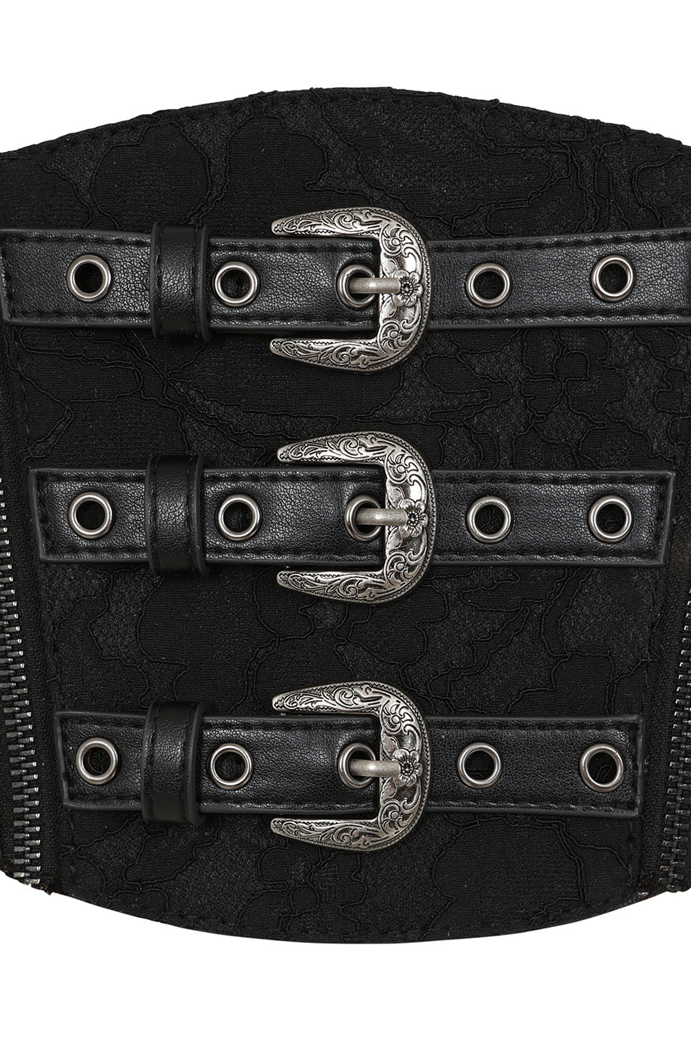 BANNED Fading Angel Belt Elegant Lace Corset Belt with Gothic Charm