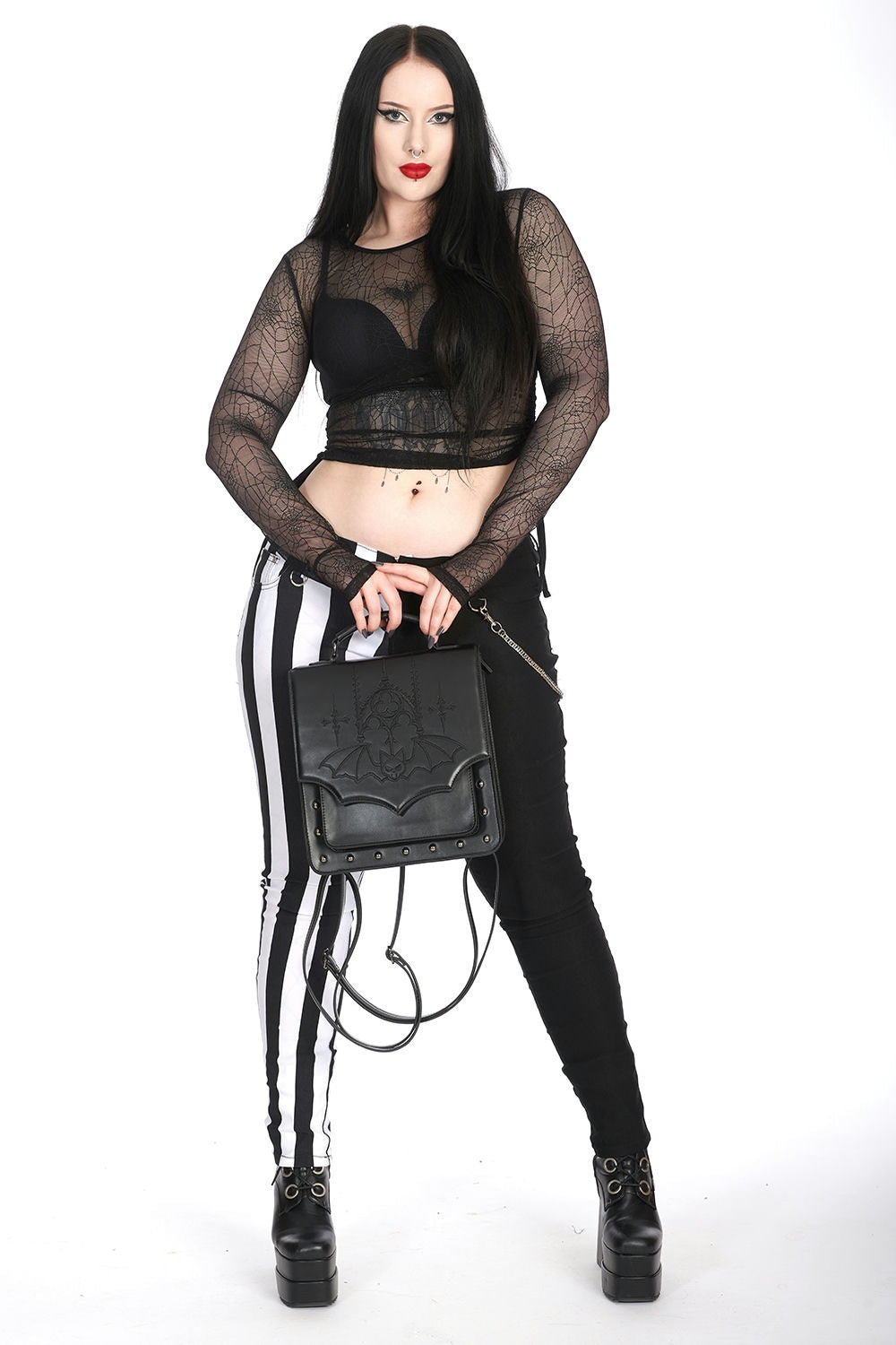 Banned Alternative GOTHIC BAT BACKPACK