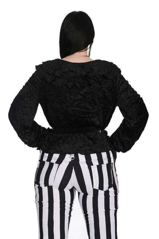 Banned Alternative TEAR GARDEN BLOUSE