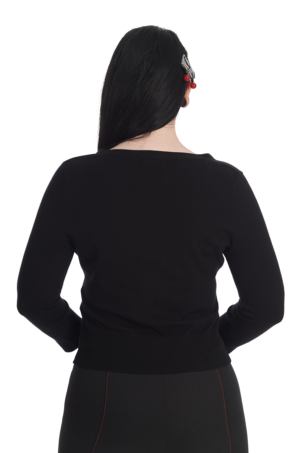 Banned Alternative CHERRY SKULL CARDIGAN