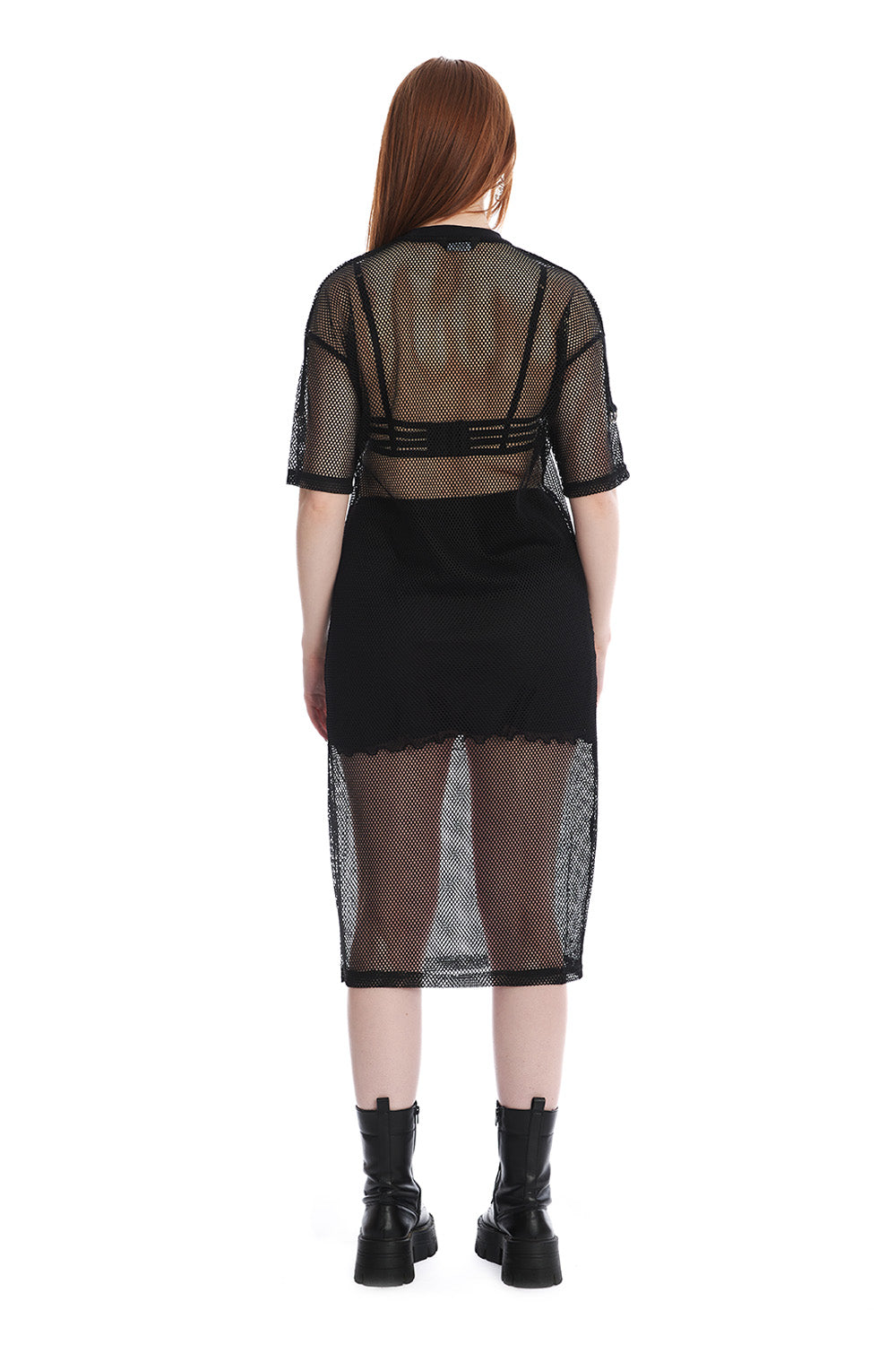 Banned Alternative WANDA FISHNET DRESS