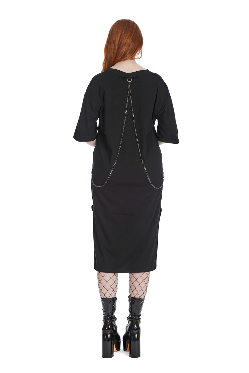 Banned Alternative SPECTRAL NOIRE JERSEY DRESS