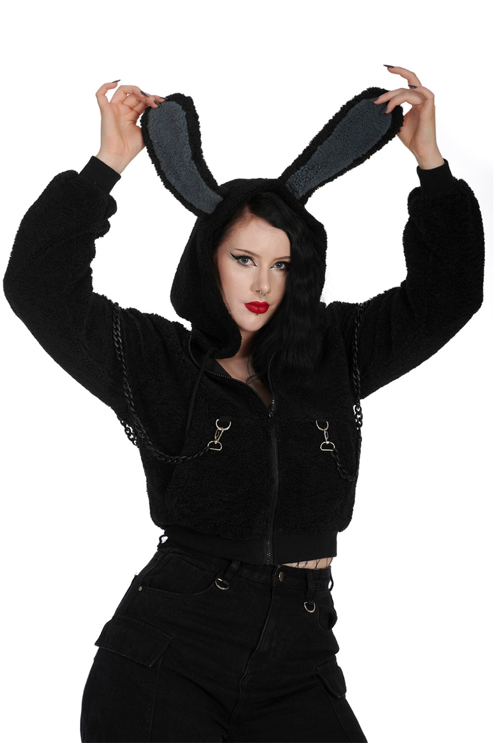 Banned Alternative VINNIE THE BUNNY HOODIE