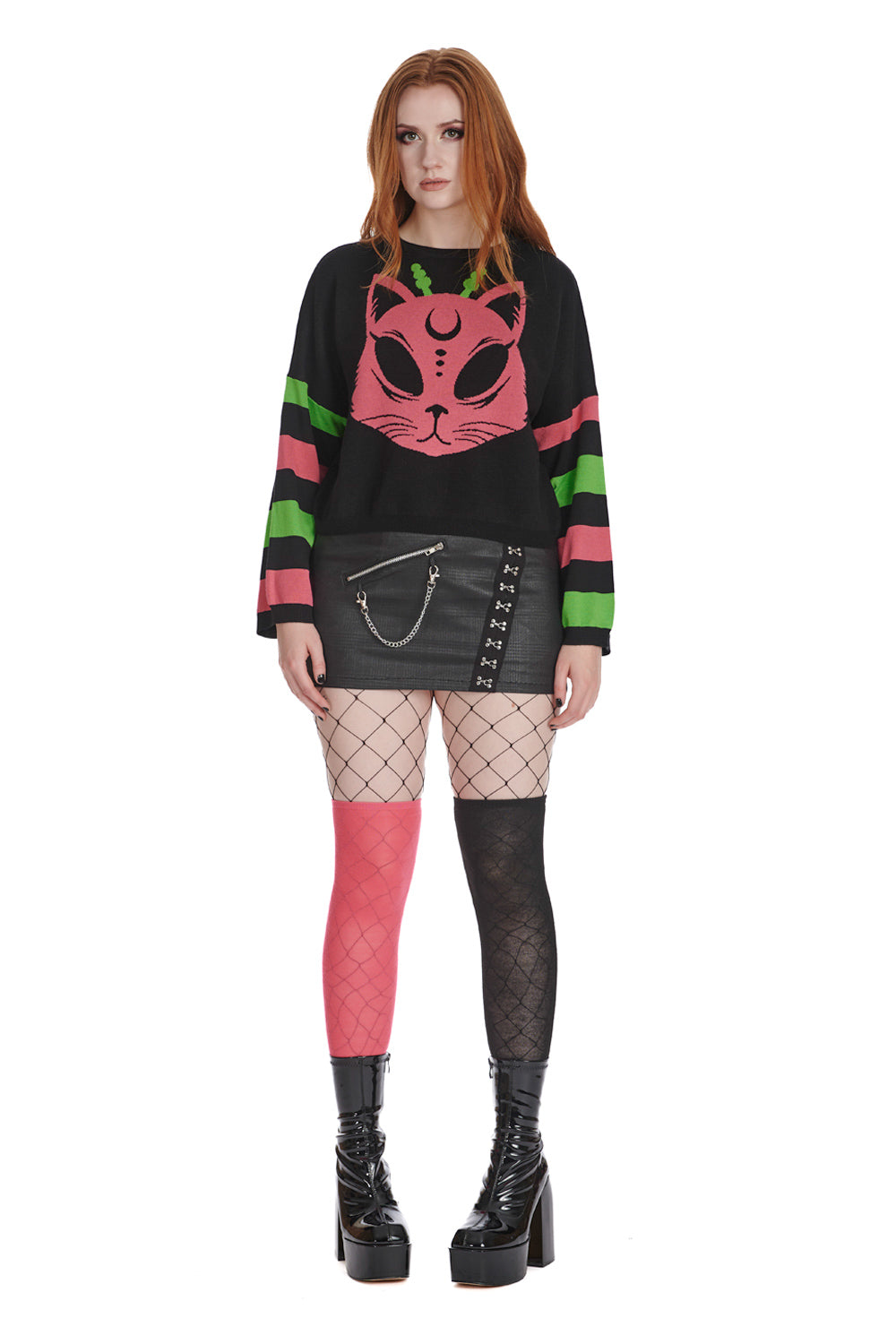 Banned Alternative ALIEN PINK SPACE JUMPER