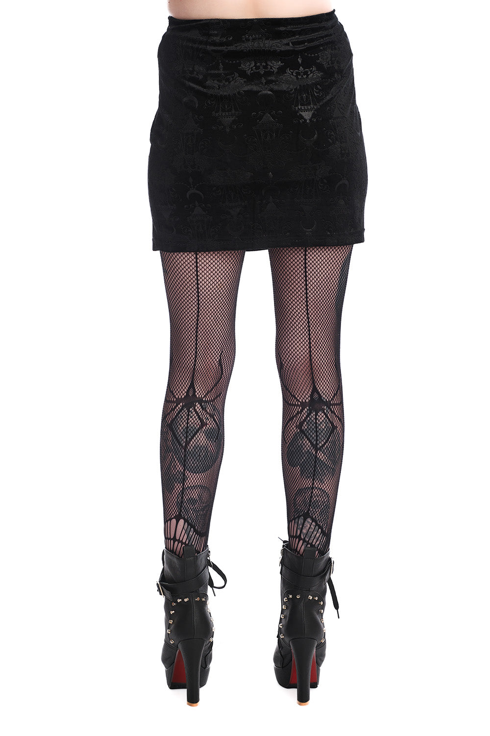 Banned Alternative CHANDELIER SLIT MINI SKIRT