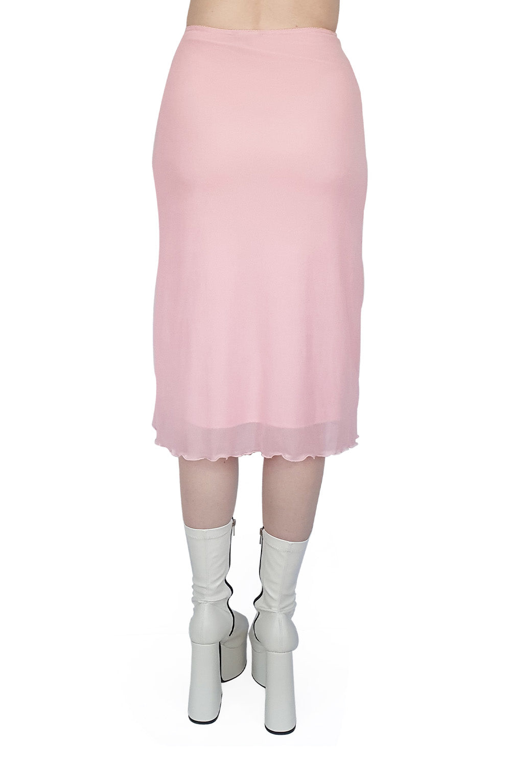 Banned Alternative KEIR MESH LONG SKIRT