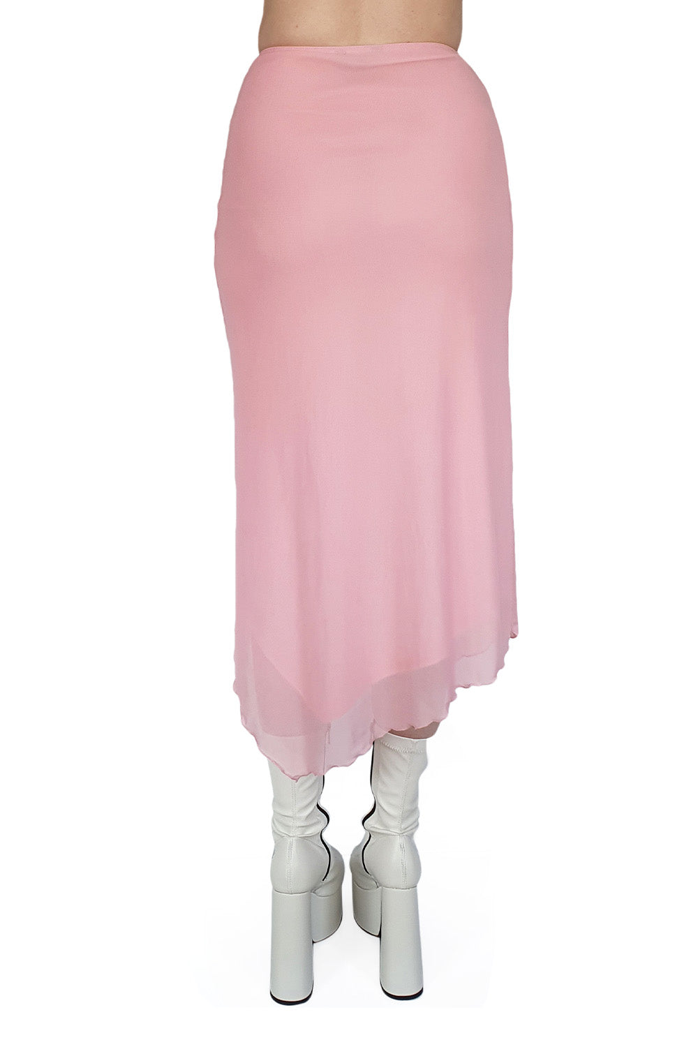 Banned Alternative UMBRA MESH RUCHED SKIRT