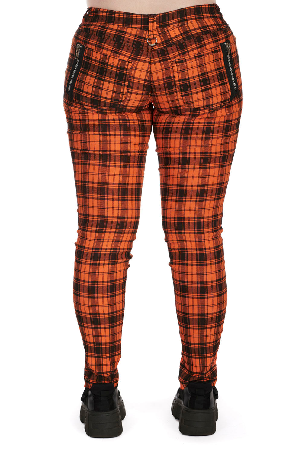 Banned Alternative FOREVER YOURS CHECK TROUSERS
