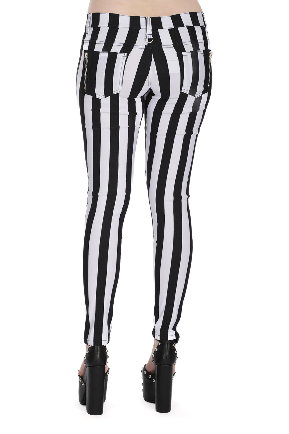 Banned Alternative FOREVER YOURS CHECK TROUSERS