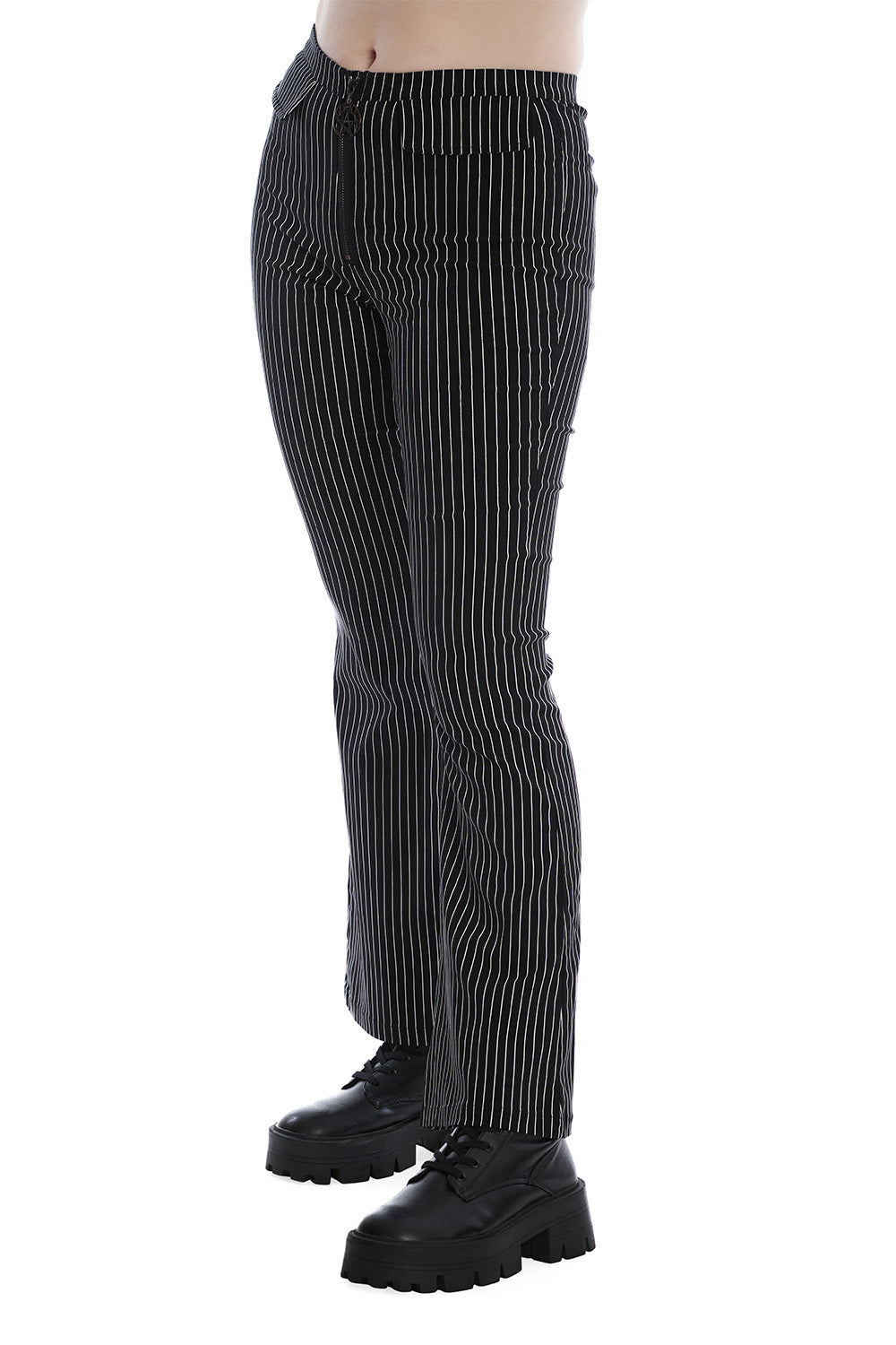 Banned Alternative RENATA PNSTRIPE TROUSERS