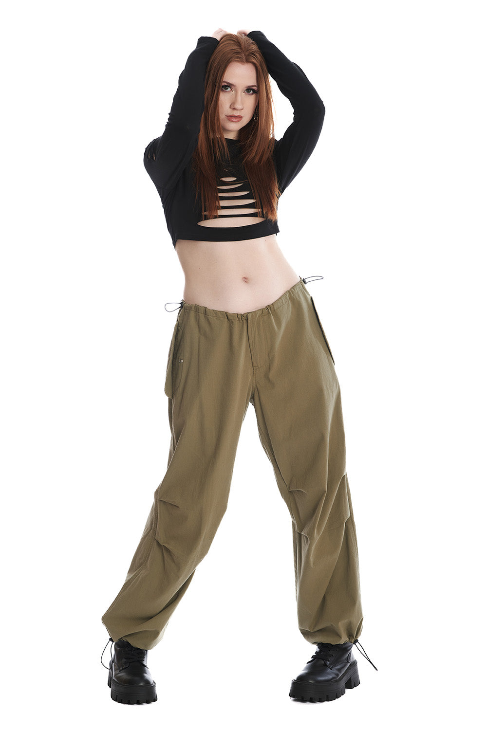 Banned Alternative NYX WIDE LEG TROUSERS