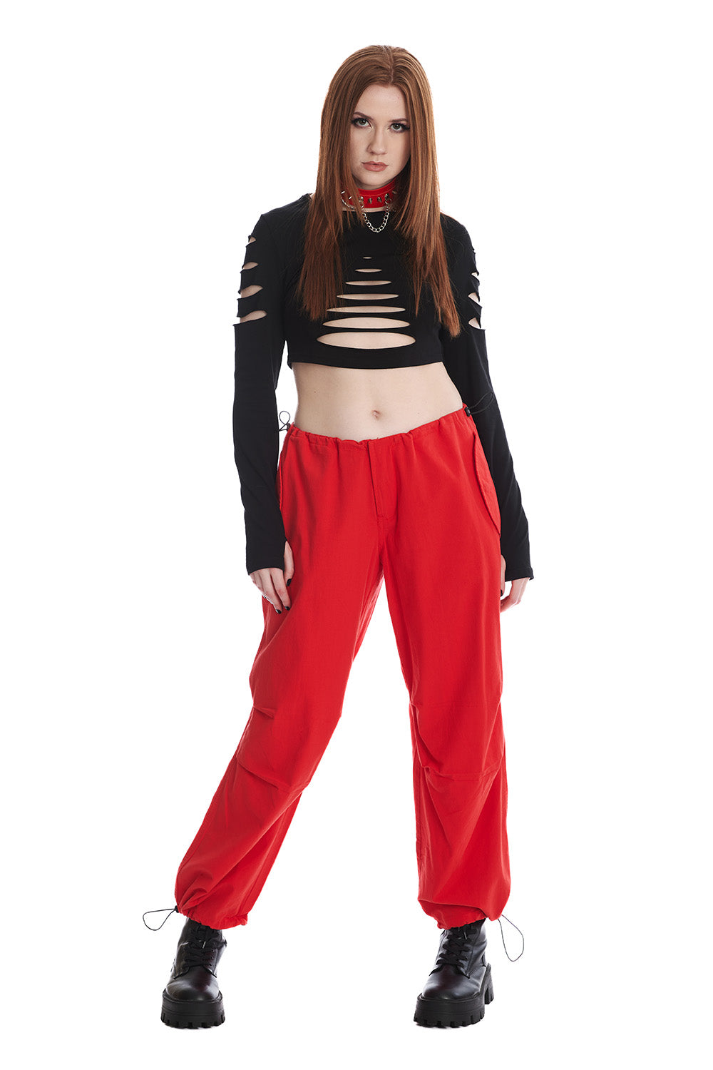 Banned Alternative NYX WIDE LEG TROUSERS