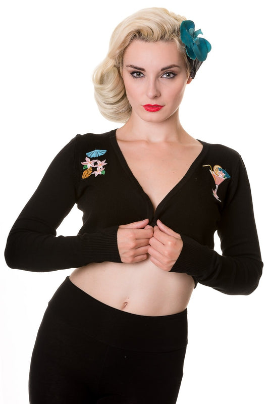 Banned Alternative Black Cocktail Bolero