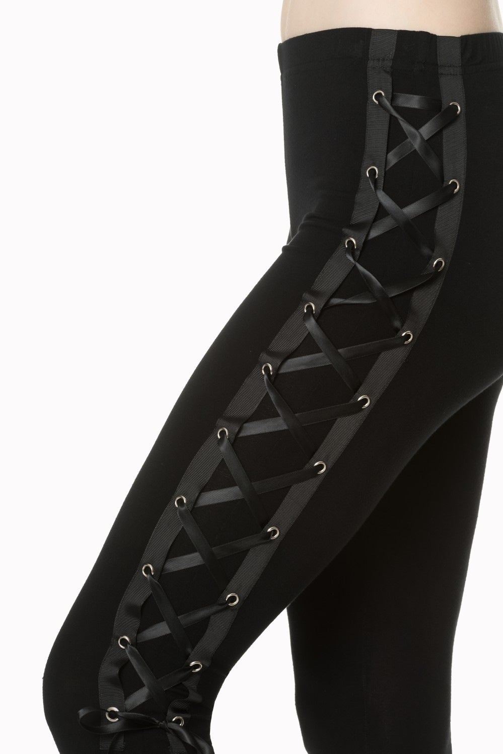 Banned Alternative Dead Disco Flare Trousers