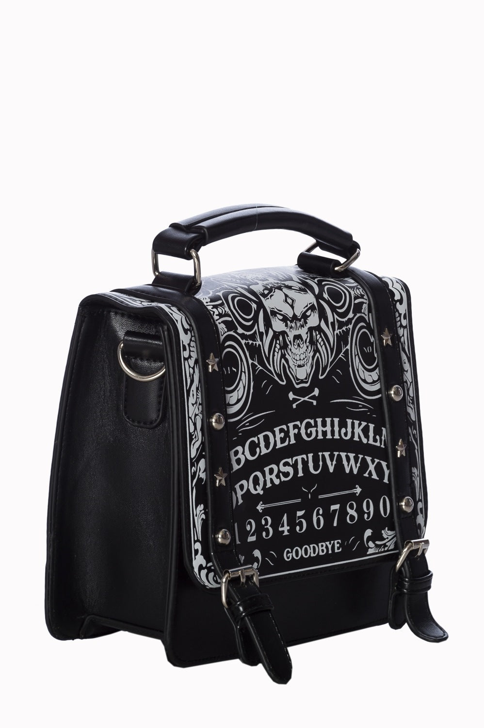 Banned Alternative Ouija Small Satchel Handbag