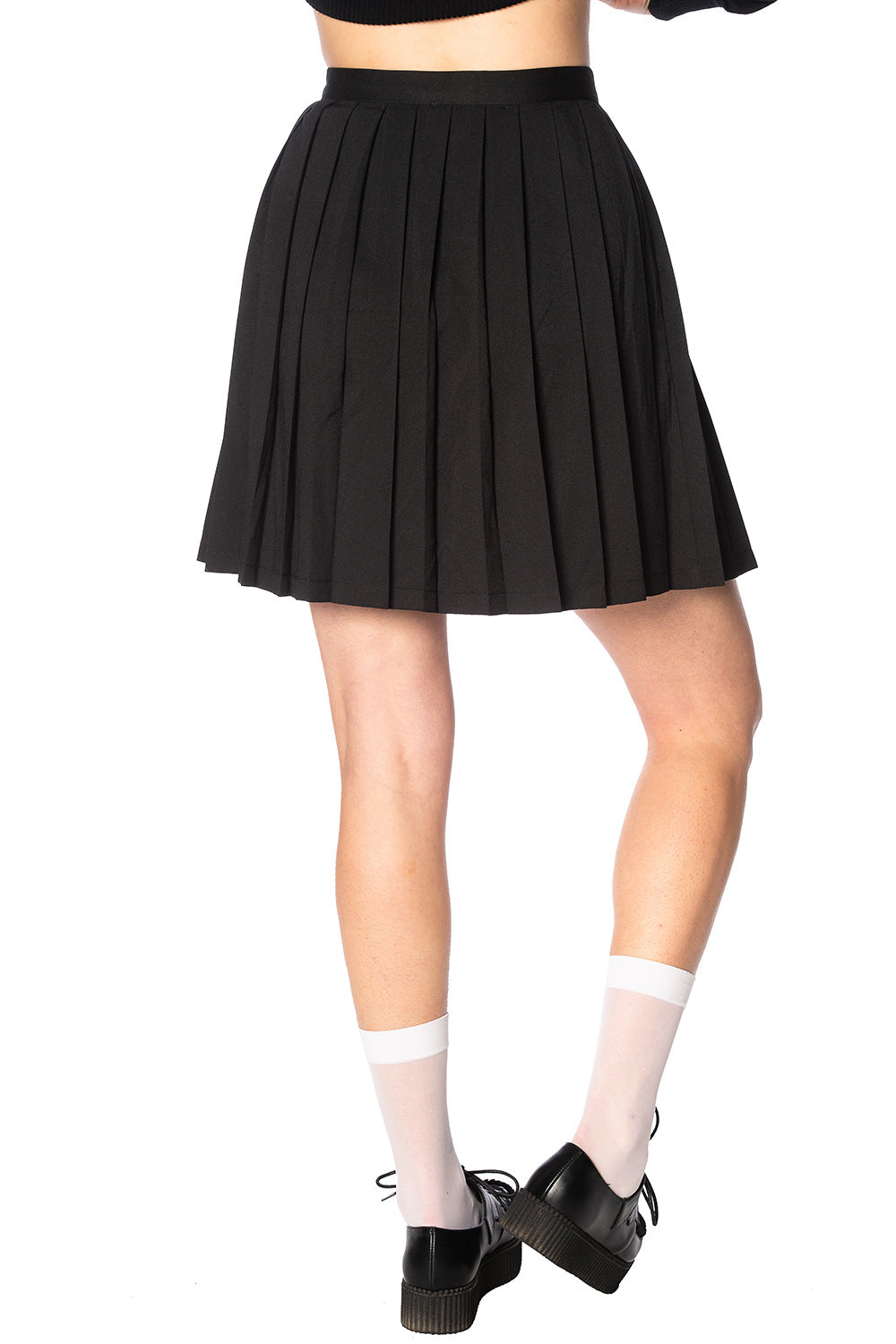 Banned Alternative Urban Vamp Pleats Skirt