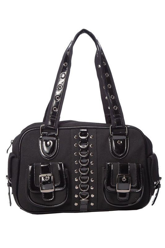 Banned Alternative Rhapsody Black Shoulder Bag