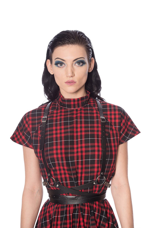 Banned Alternative Rhune Wraparound Waist Belt with Straps