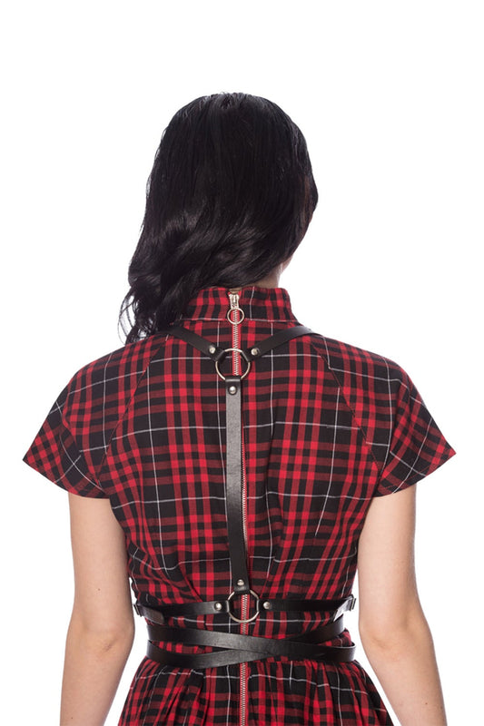 Banned Alternative Rhune Wraparound Waist Belt with Straps