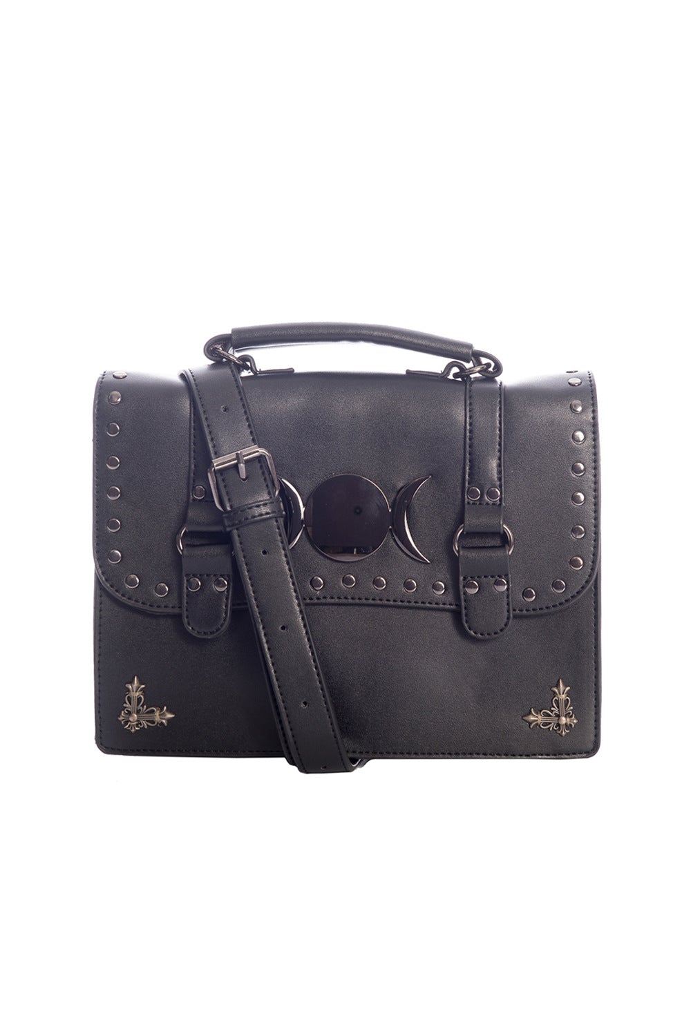 Banned Alternative Magic Moon Cross Body Satchel Bag