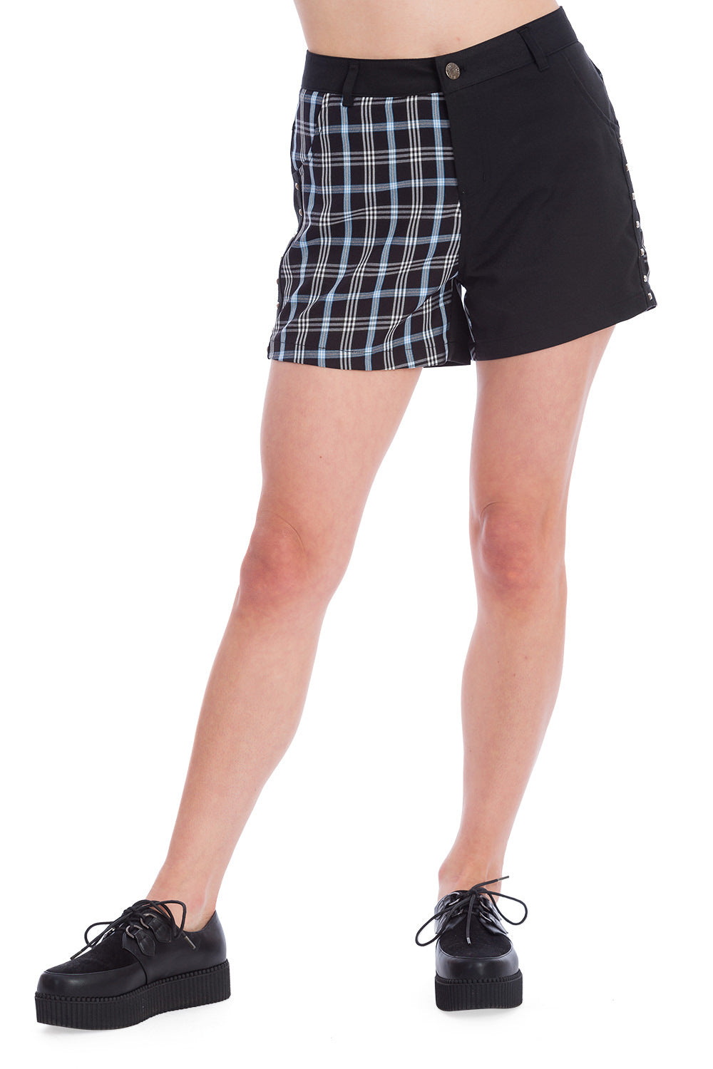 Banned Alternative Shadow Check Shorts