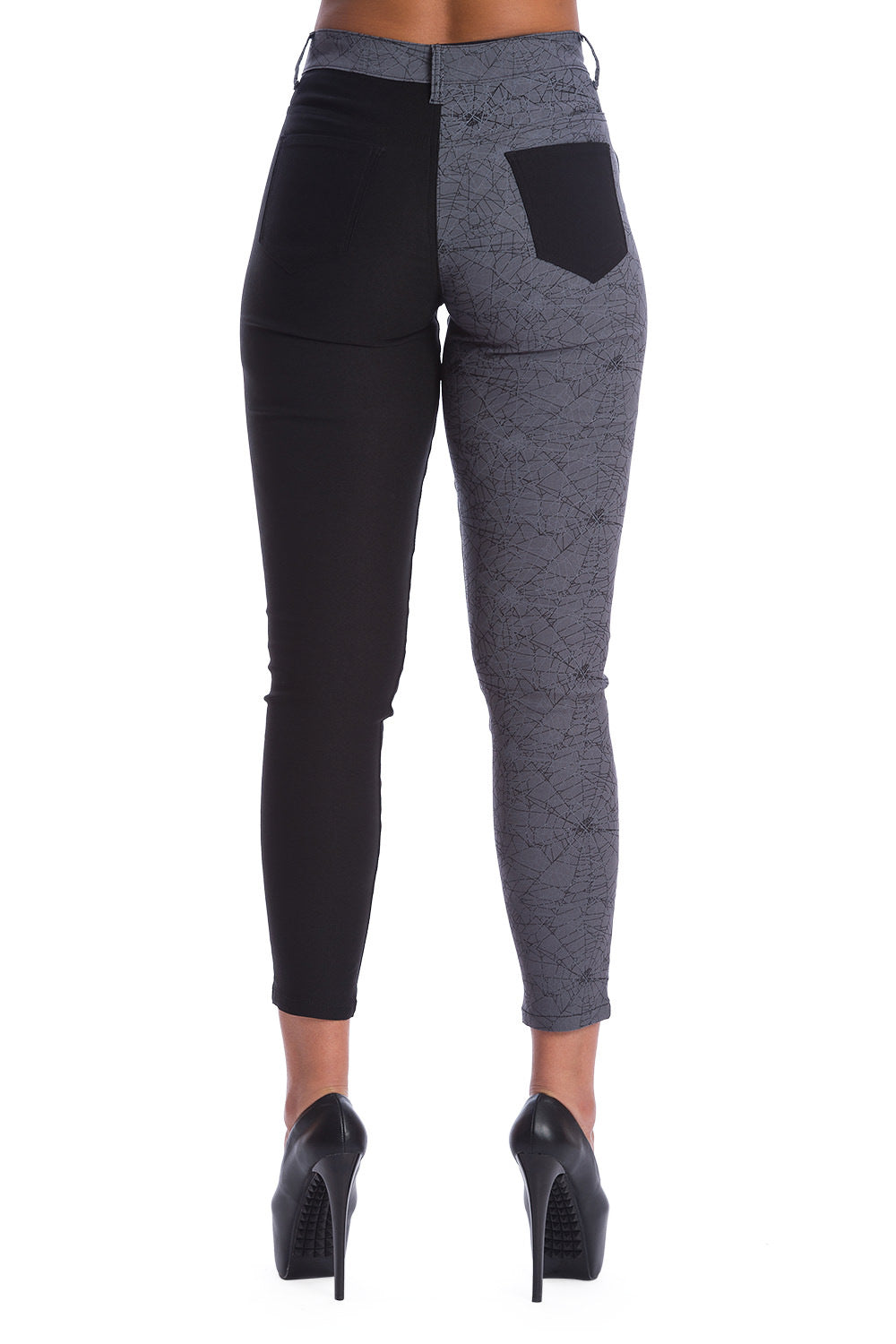 Banned Alternative CREEPY SPIDER SKINNIES