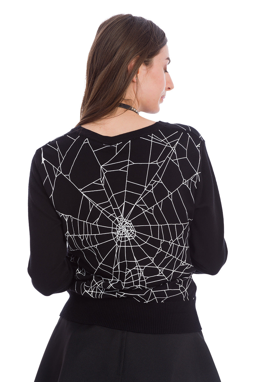 Banned Alternative Creepy Spider Cardigan
