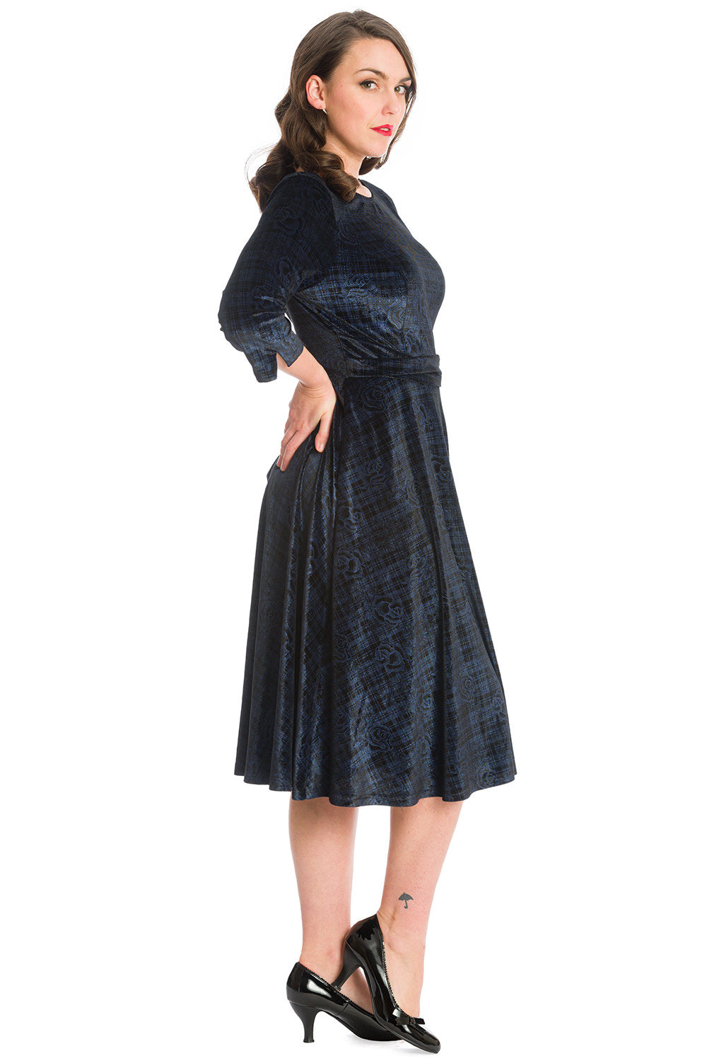 Banned Alternative Halloween Poise Fit & Flare Dress