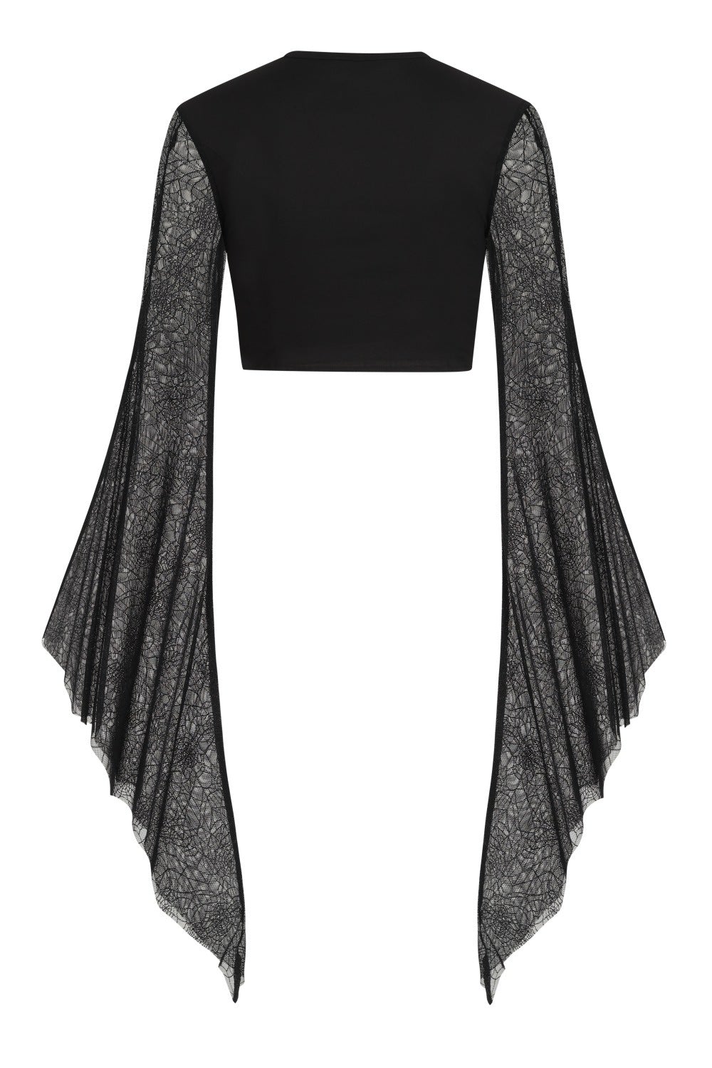 Banned Alternative Bellamira Extreme Sleeve Gothic Top