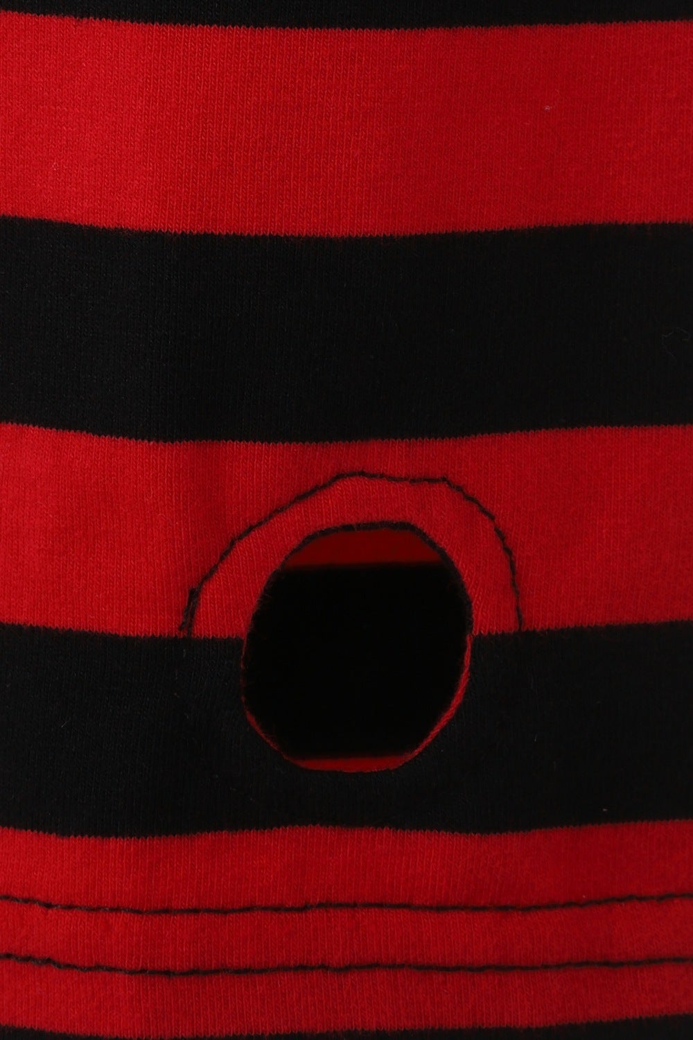 Banned Alternative Lycoris Stripe Sleeve Crop Top