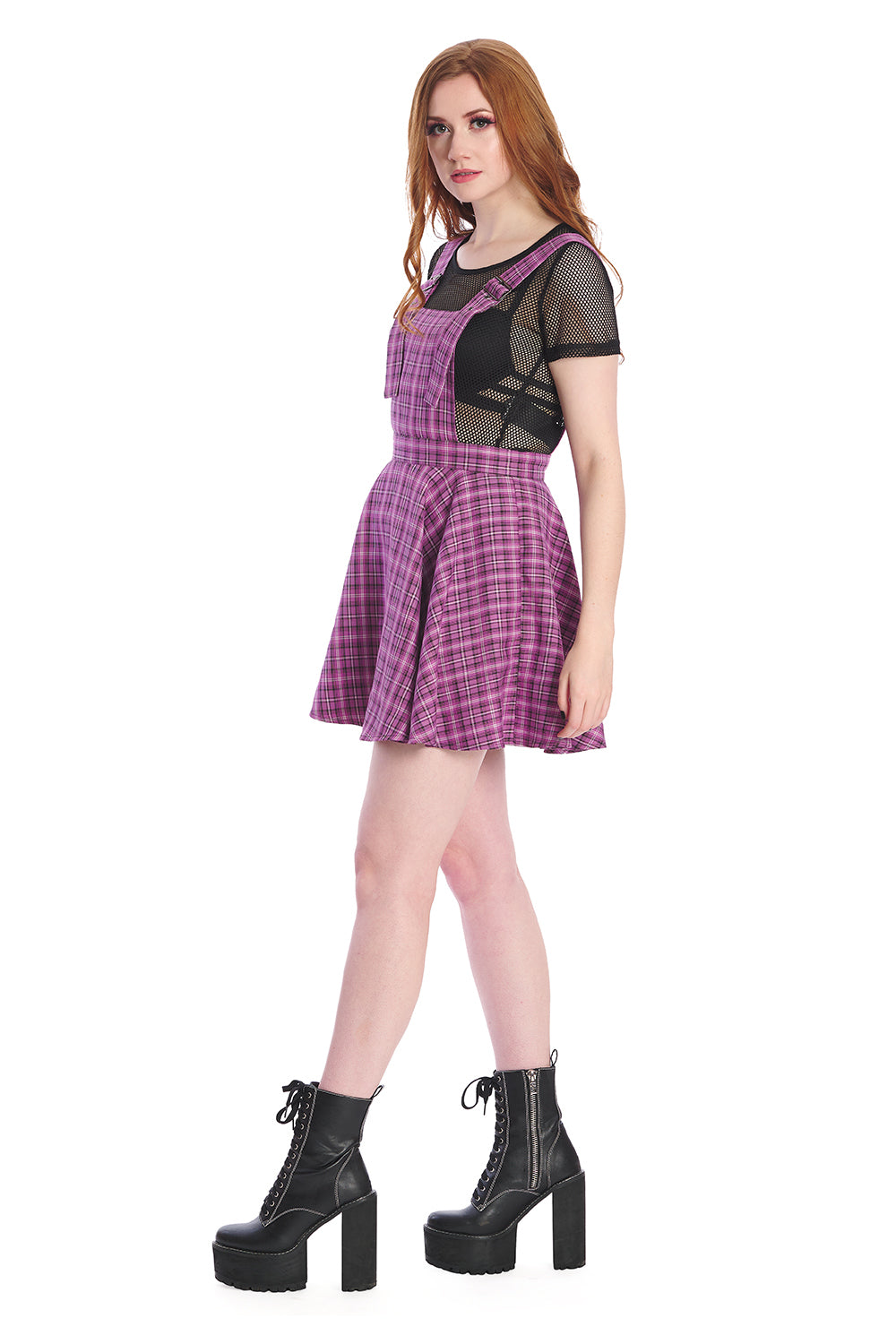 Banned Alternative Don't Settle Check Pinafore