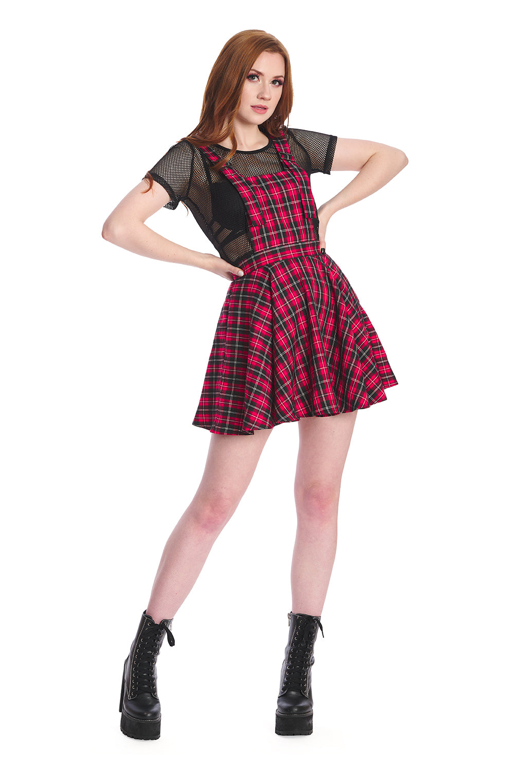 Banned Alternative Don't Settle Check Pinafore