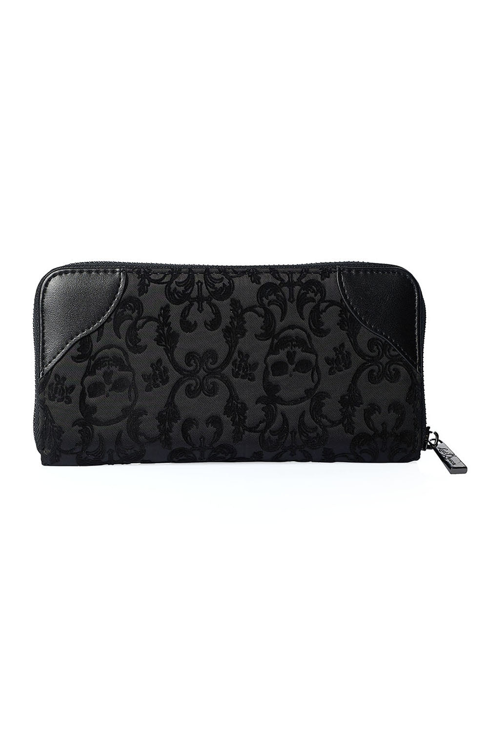 Banned Alternative Vine Black Ribcage Lace Wallet