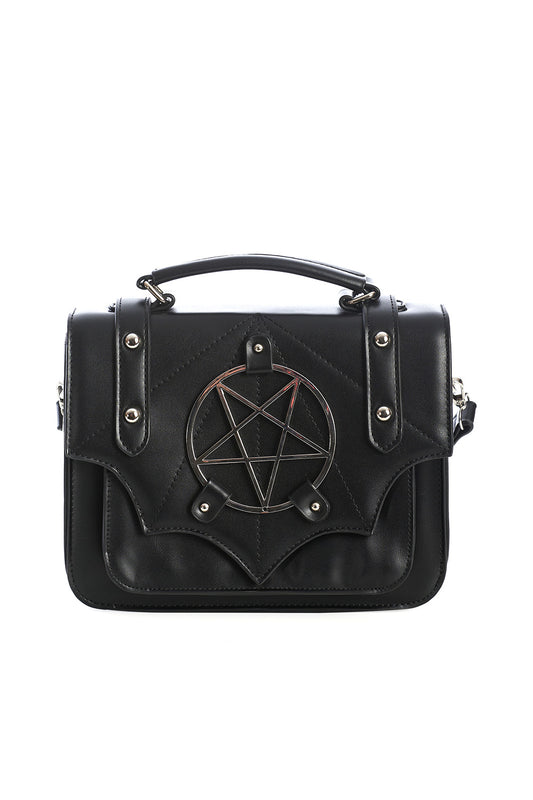 Banned Alternative MOLOCH PENTAGRAM SHOULDER BAG