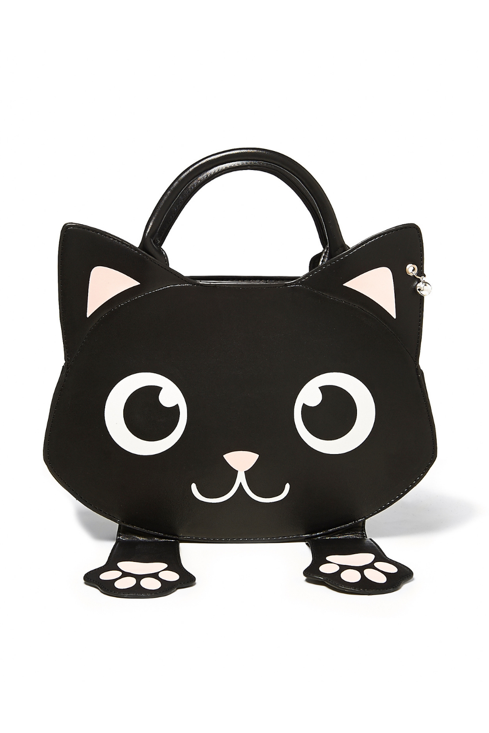 Black Cat Face Bag of Tricks Magnetic Handbag by Banned Alternative Banned Alternative Europe