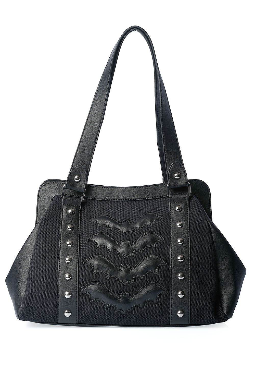 Banned Alternative Leopard Print Night Wings Handbag