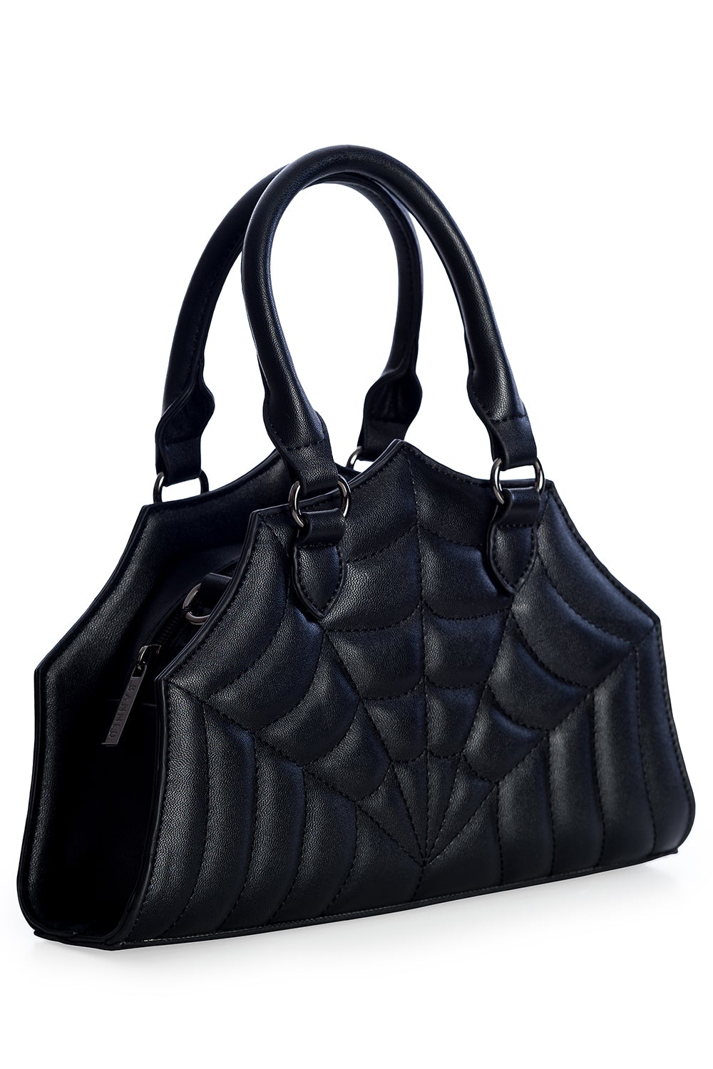 Banned Alternative Sirin Embossed Spiderweb Handbag