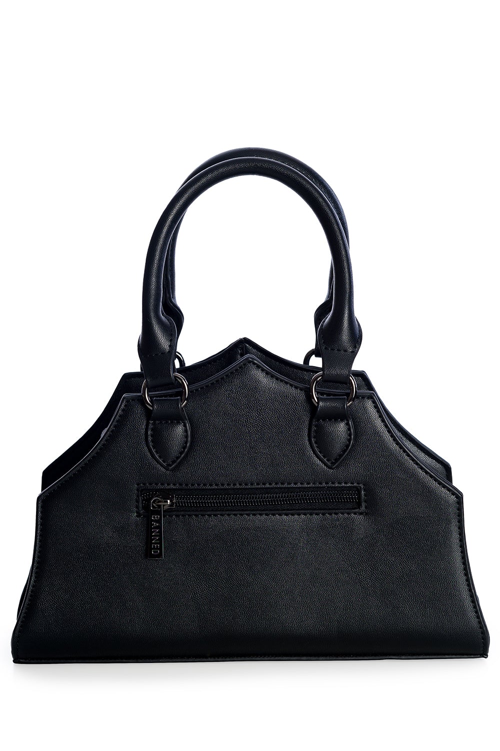 Banned Alternative Sirin Embossed Spiderweb Handbag
