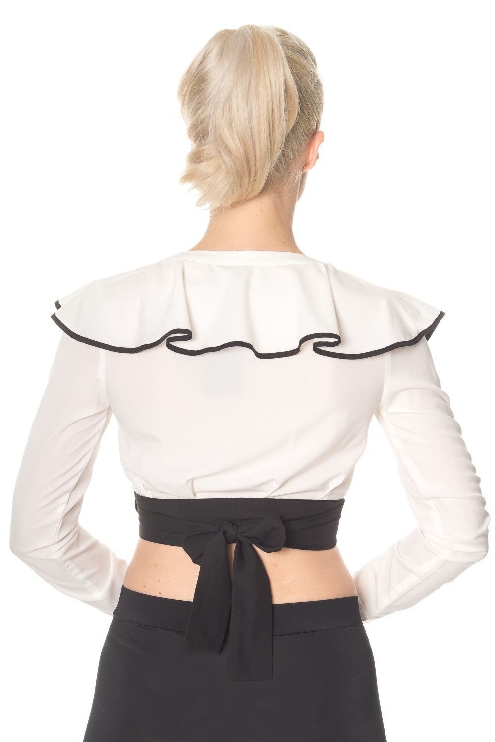 Banned Alternative Classy Dame Wrap Top