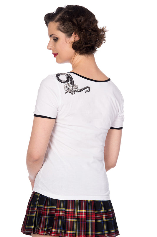 Banned Alternative Slitherin Snake Top